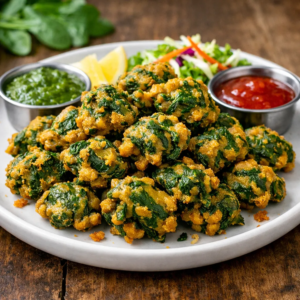 Palak Pakora - Half Tray